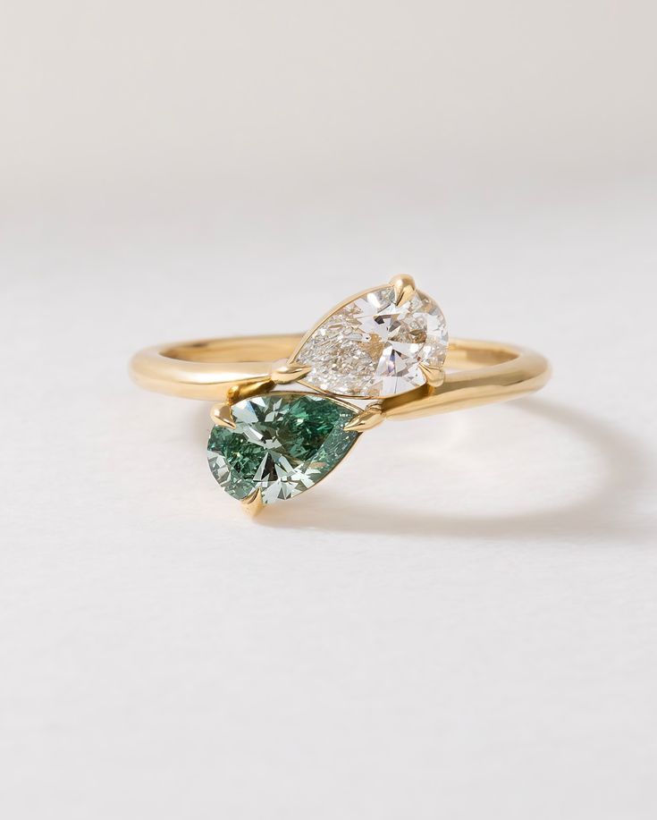 Emerald Diamond Ring